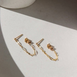 Sylvie Chain Studs 