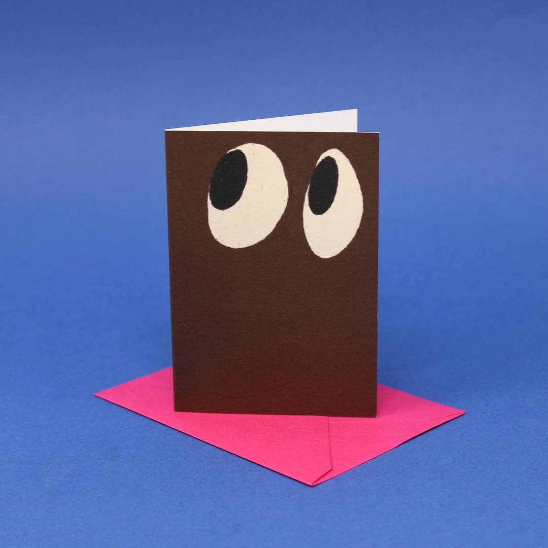 Googly Eye Mini Greetings Card