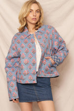 Wilted Quilted Reversible Jacket