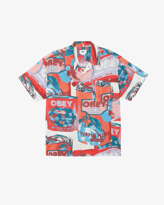 Fruit Cans Woven Shirt