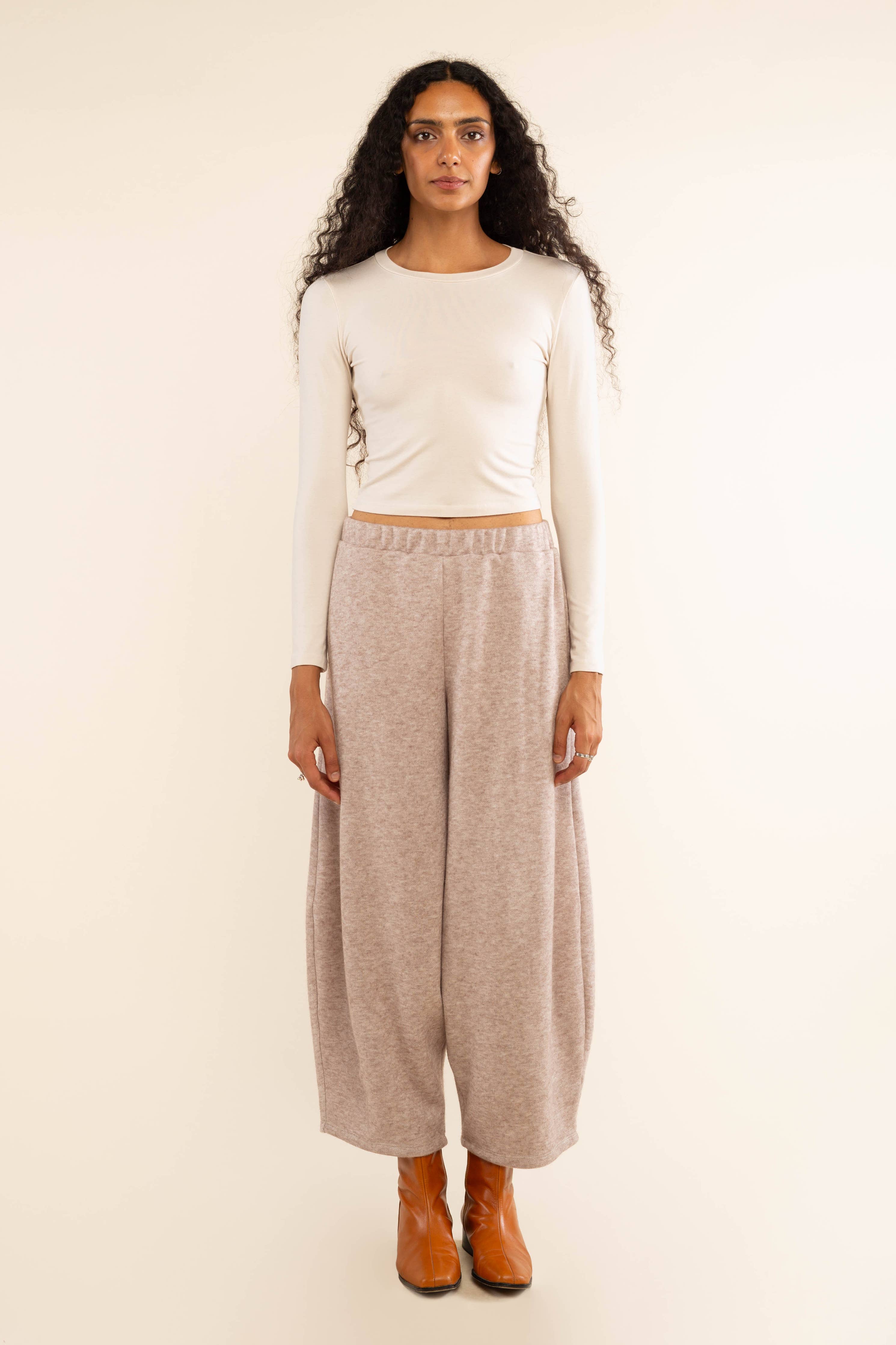 Orion Knit Lantern Pant