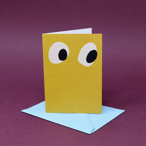 Googly Eye Mini Greetings Card