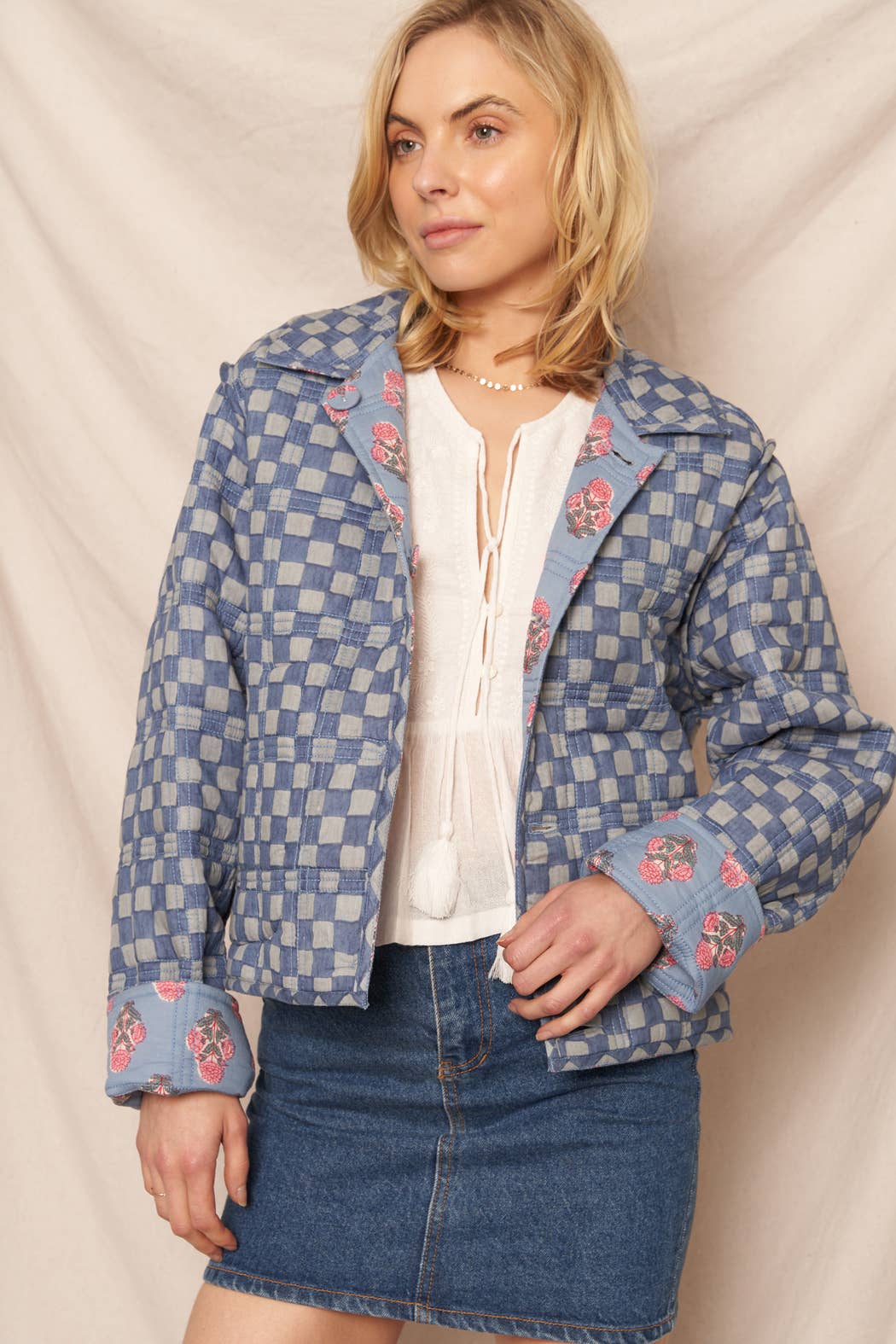 Wilted Quilted Reversible Jacket