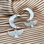 Handmade Night Wing Earrings*