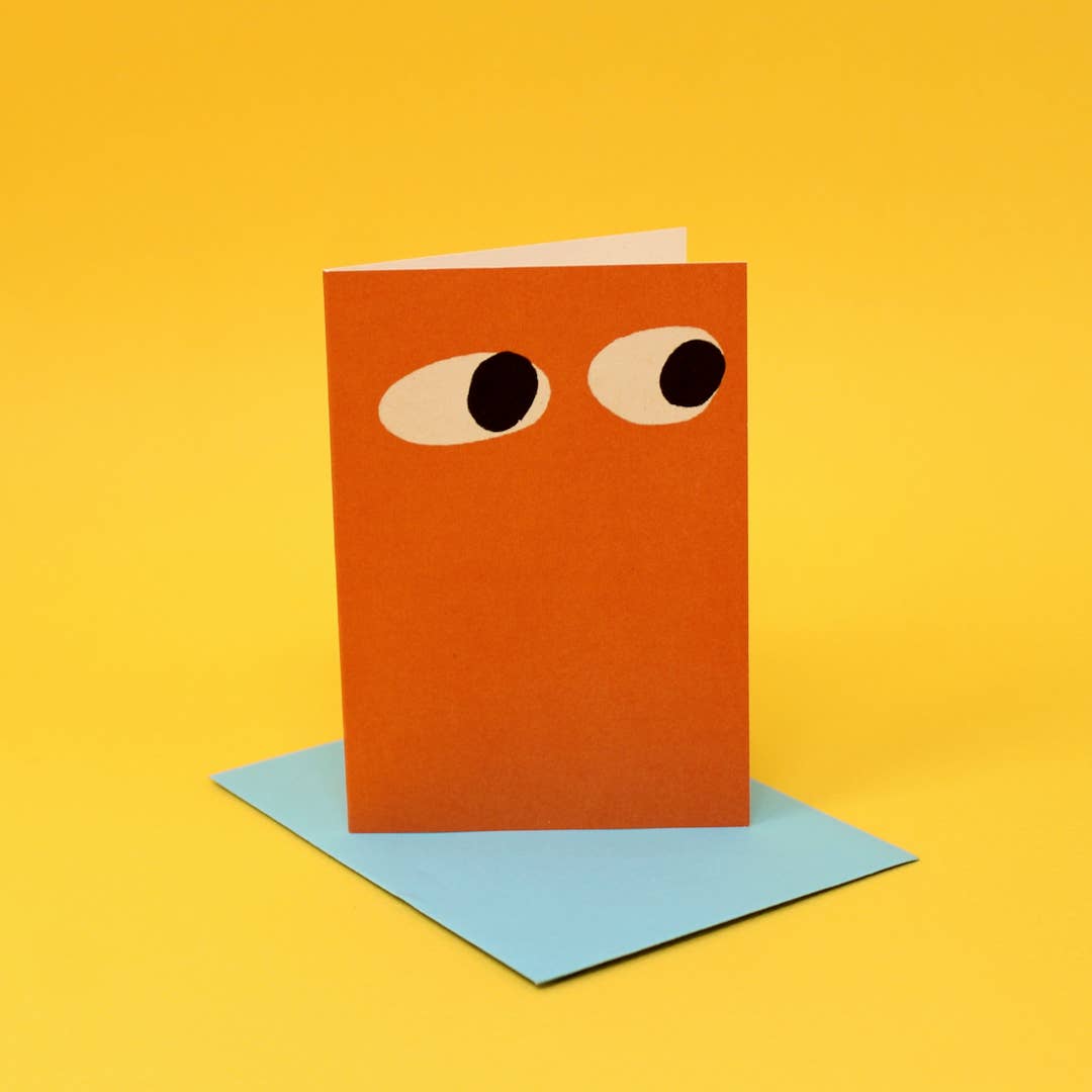 Googly Eye Mini Greetings Card