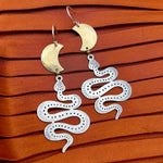 Handmade Serpentine Earrings