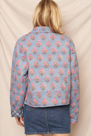 Wilted Quilted Reversible Jacket