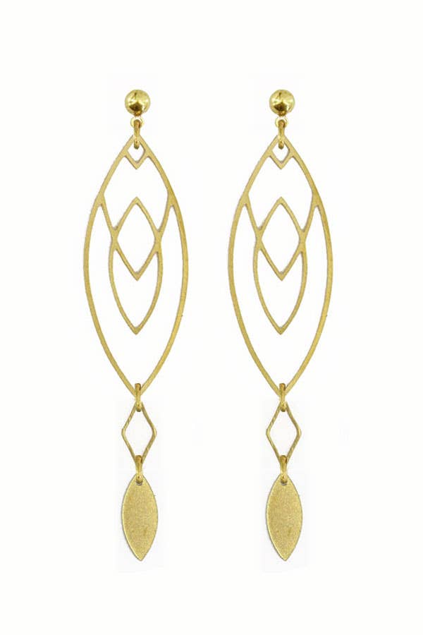 Marquise Framework Earrings