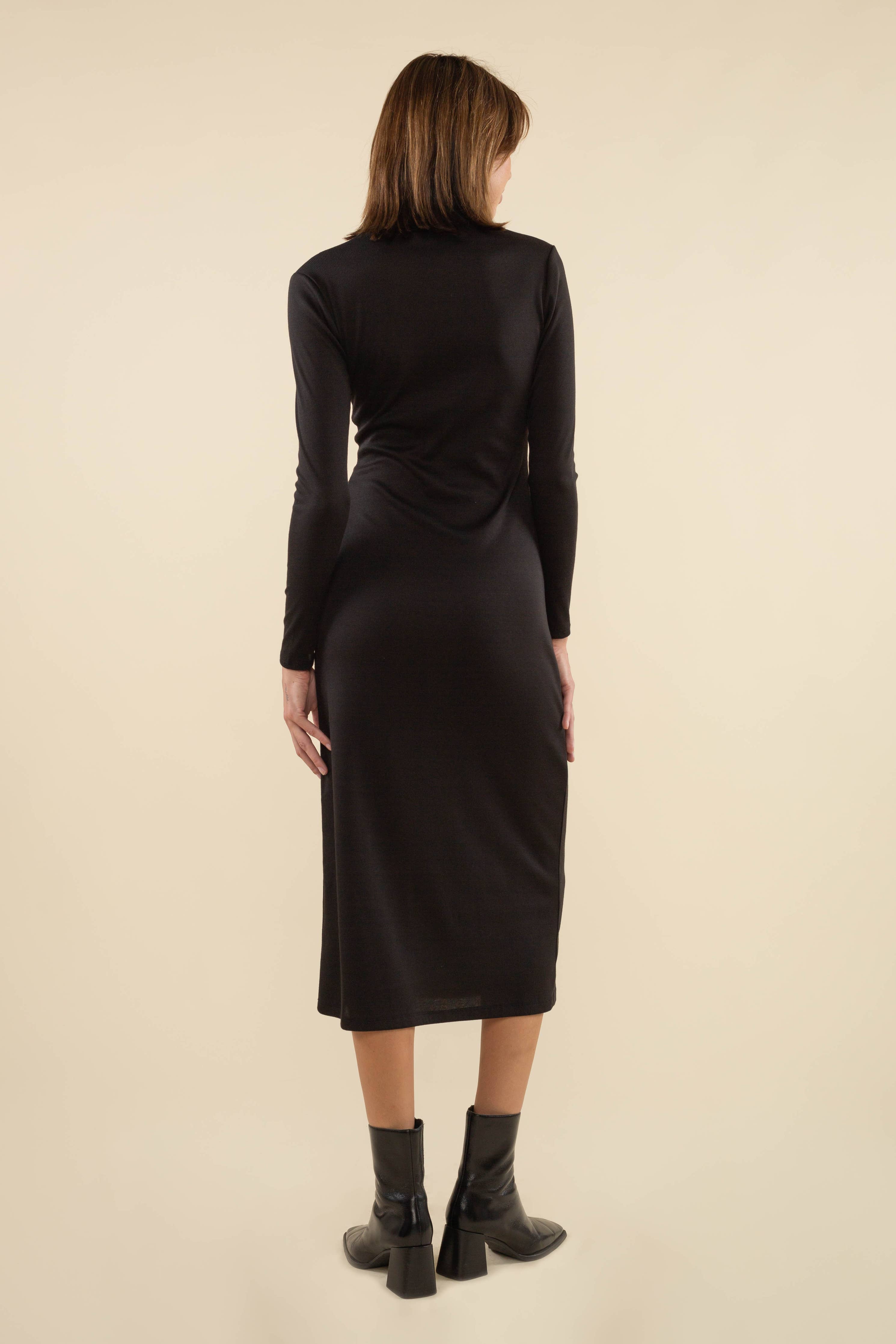 Shana Turtleneck Bodycon Dress