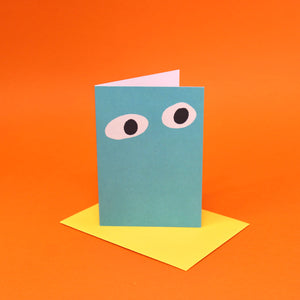 Googly Eye Mini Greetings Card