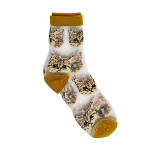 Cat Mesh Socks