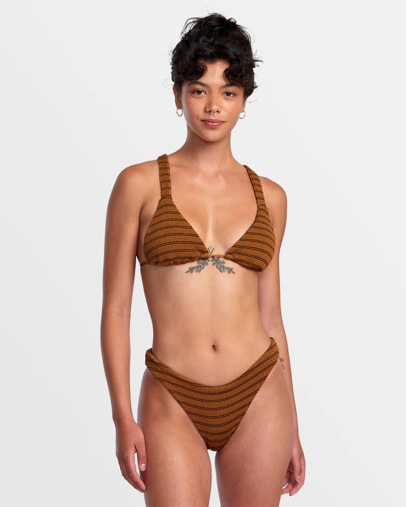 Grooves Stripe Medium Bikini Bottoms