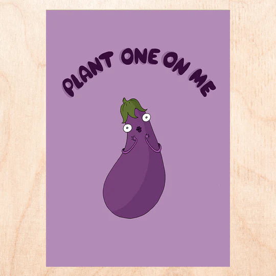 Eggplant Card