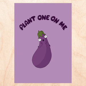 Eggplant Card