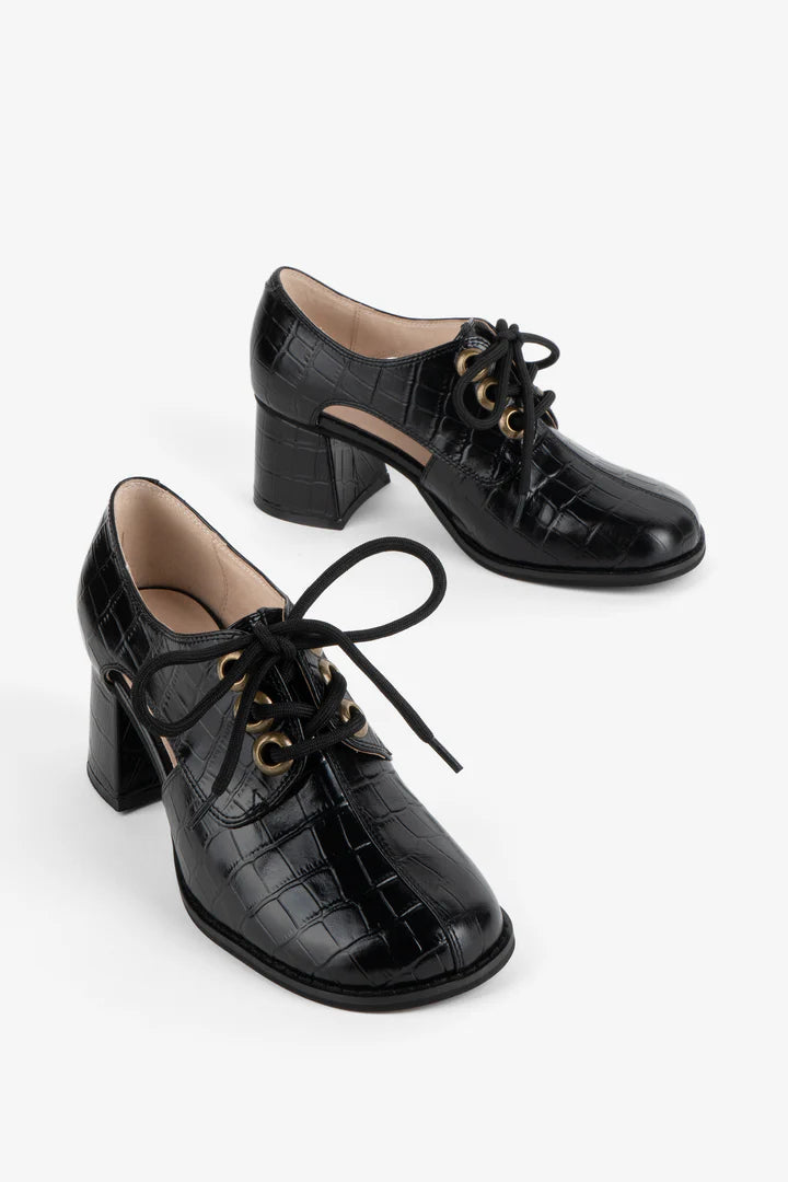 Joe Joe Heeled Oxfords