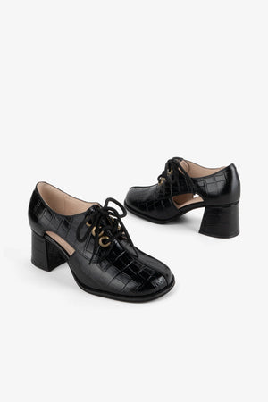 Joe Joe Heeled Oxfords