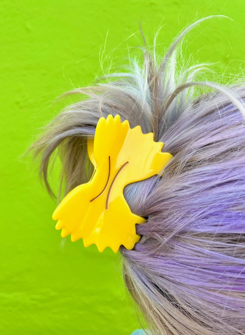 Farfalle Pasta Hair Clip