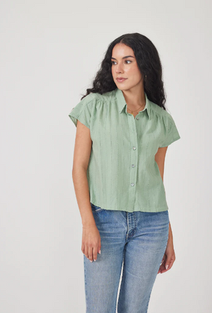 Carol Blouse - Embroidered Cotton