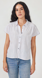 Carol Blouse - Lurex Stripe SALE