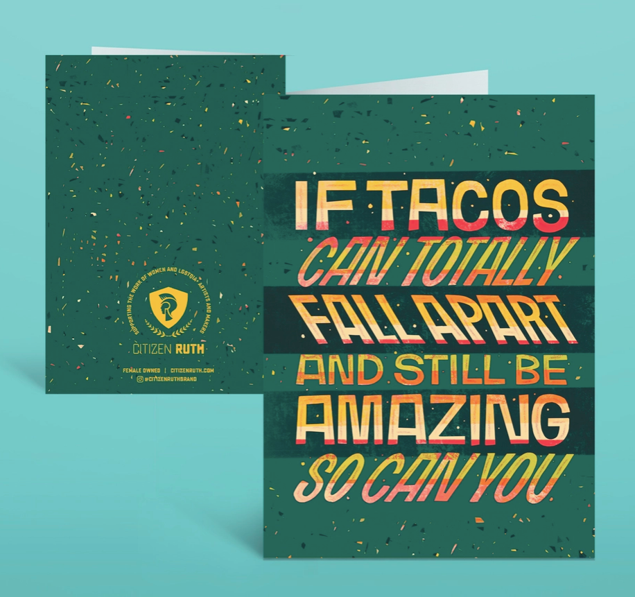 If Tacos Fall Apart Card