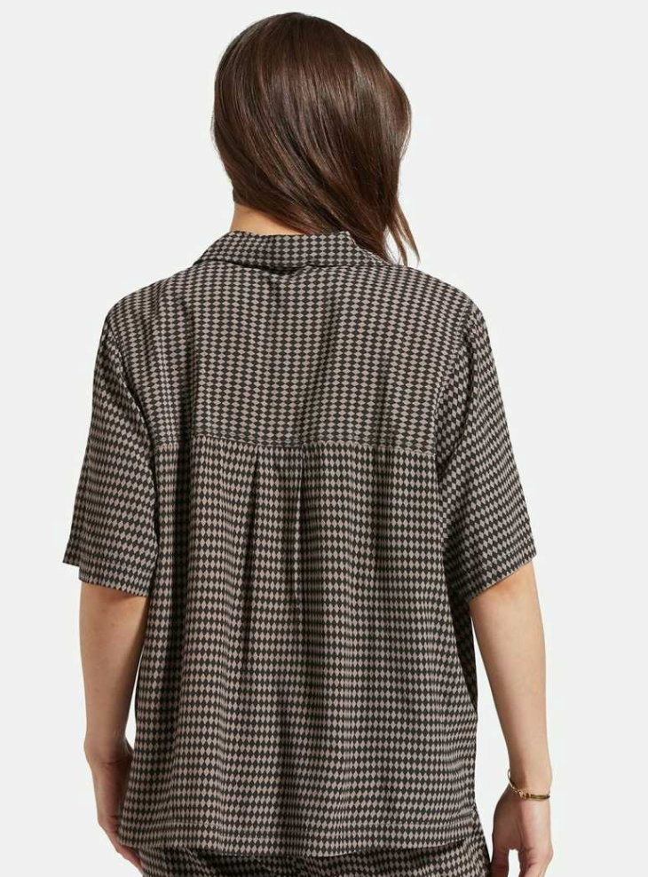 Hudson Lounge Short Sleeve Woven Top