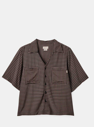 Hudson Lounge Short Sleeve Woven Top