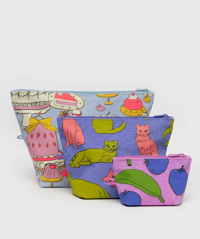 Baggu Go Pouch Set