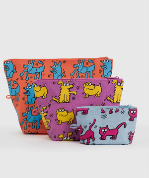 Baggu Go Pouch Set