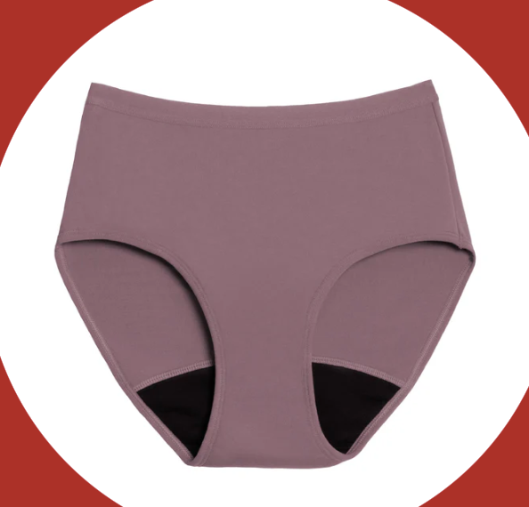 High Waisted Microfiber Undies-Medium Flow