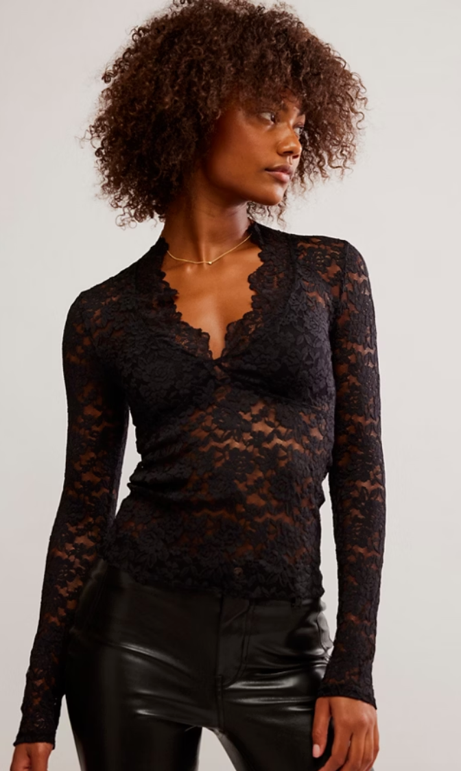 All Day Lace Long Sleeve