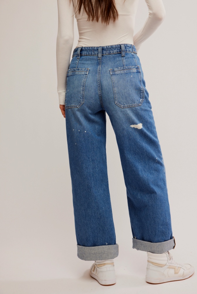 Palmer Cuffed Jeans