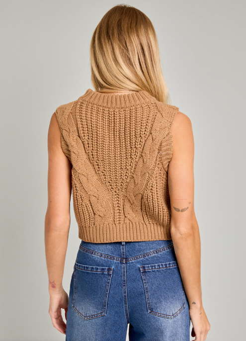 Lords of Cable Sweater Top