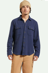 Bowery Textured Twill Overshirt