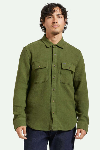 Bowery Textured Twill Overshirt