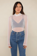 Atomic Mesh Mockneck Top