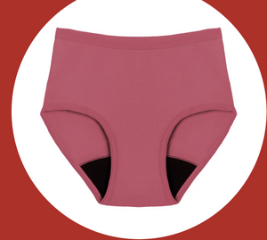 High Waisted Organic Cotton Undies-Heavy Flows