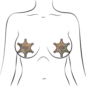 Sheriff Badge Pasties