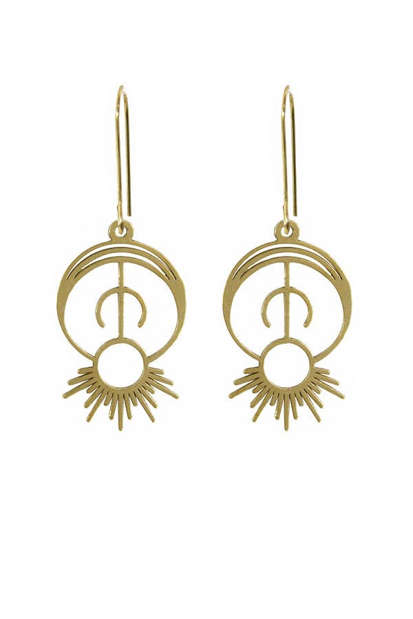 Symbolic Universe Earrings