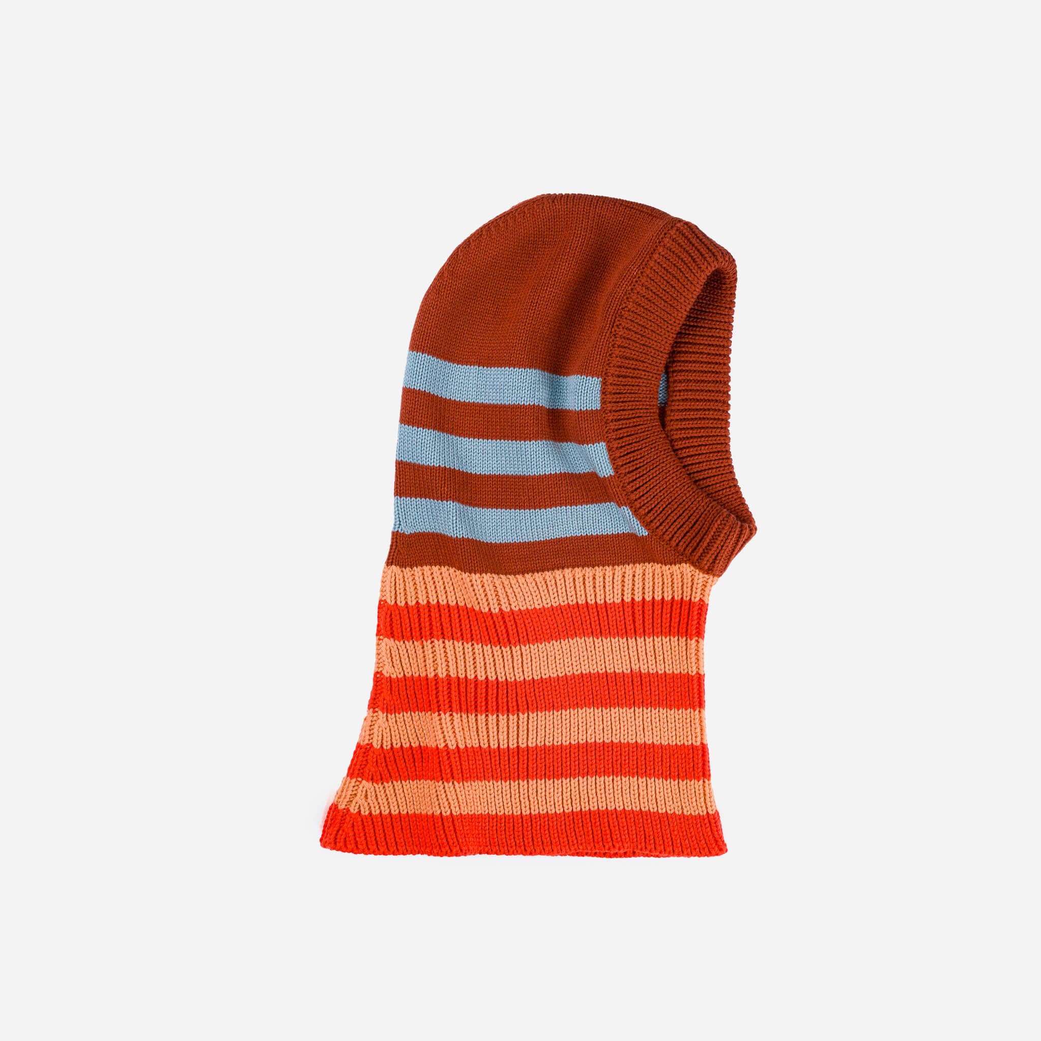 Sport Stripe Knit Hood