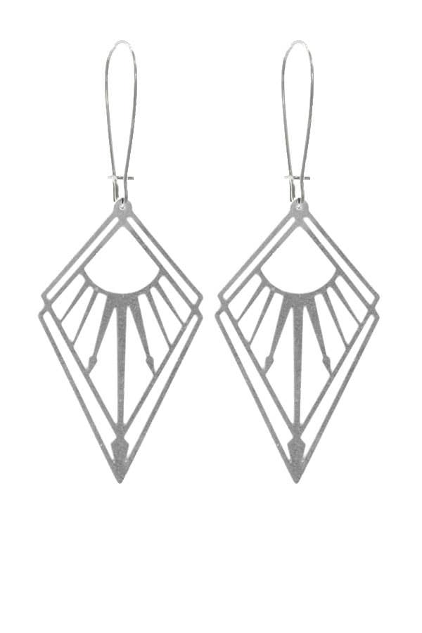 Deco Sun Diamonds Earrings