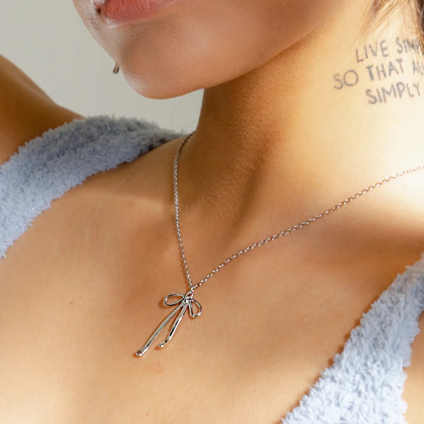 Bad to the Bow Necklace