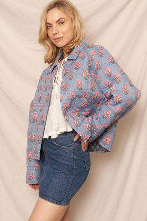 Wilted Quilted Reversible Jacket