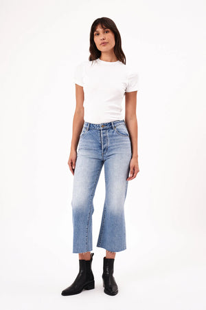 Rolla's Classic Crop Flare Jean SALE