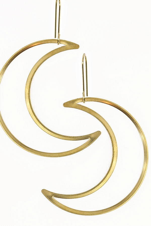 Crescent Dangle Earrings