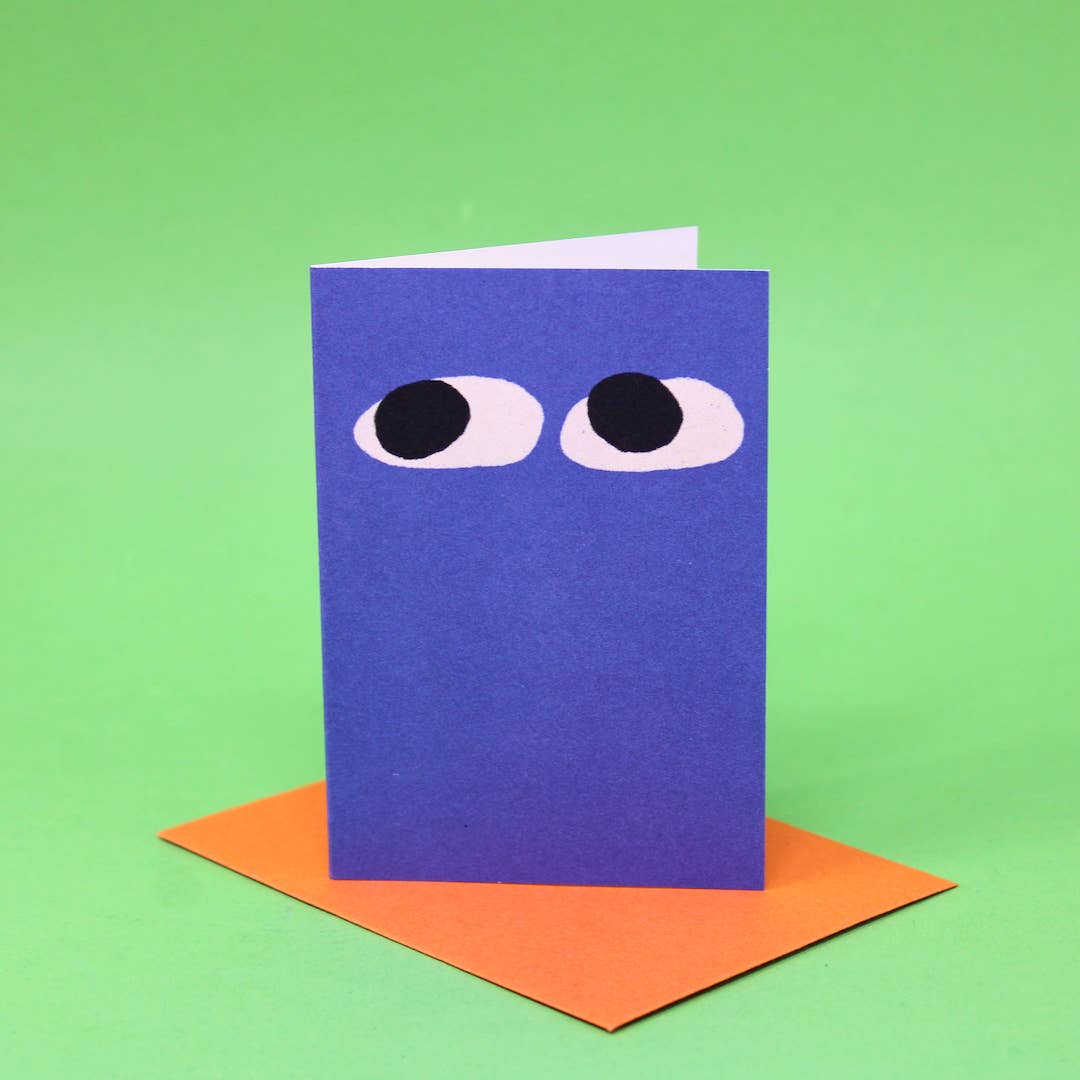 Googly Eye Mini Greetings Card