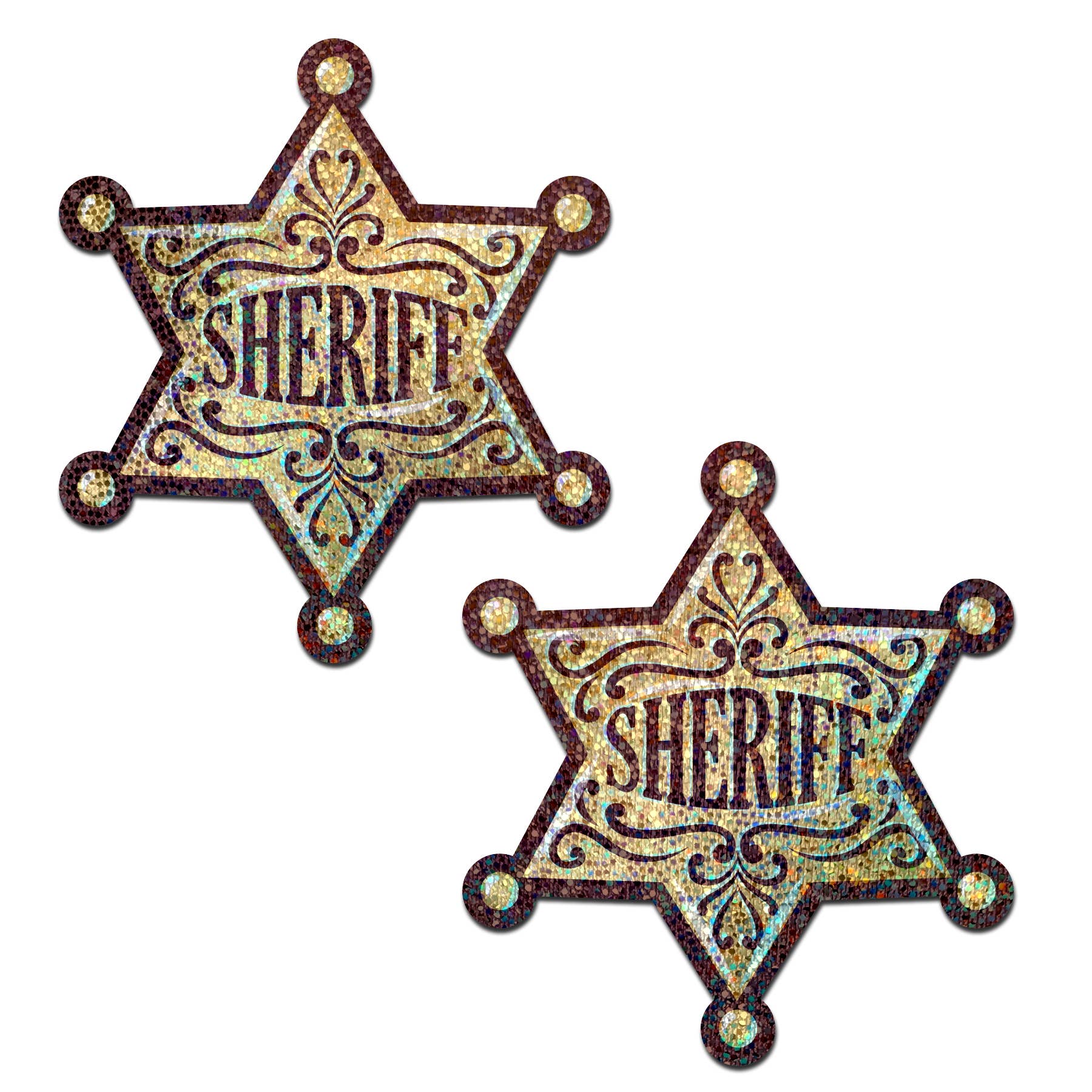 Sheriff Badge Pasties