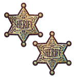 Sheriff Badge Pasties