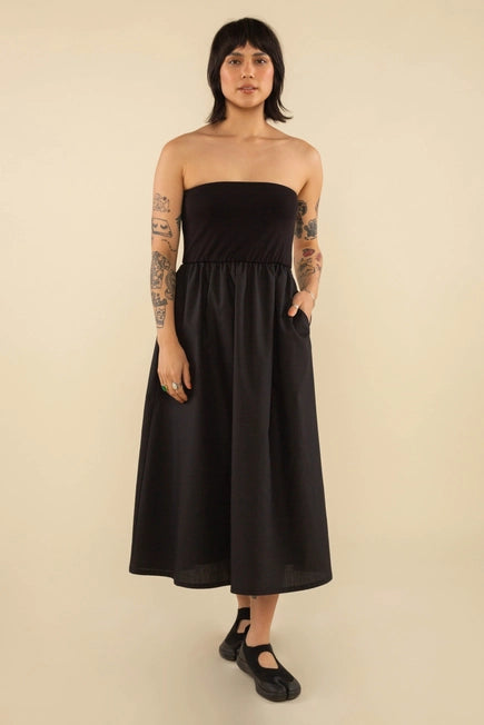 Johnny Tube Top Midi Dress