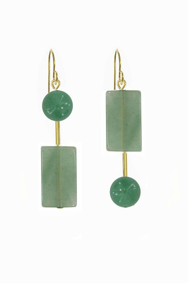 Pop Up Aventurine Earrings