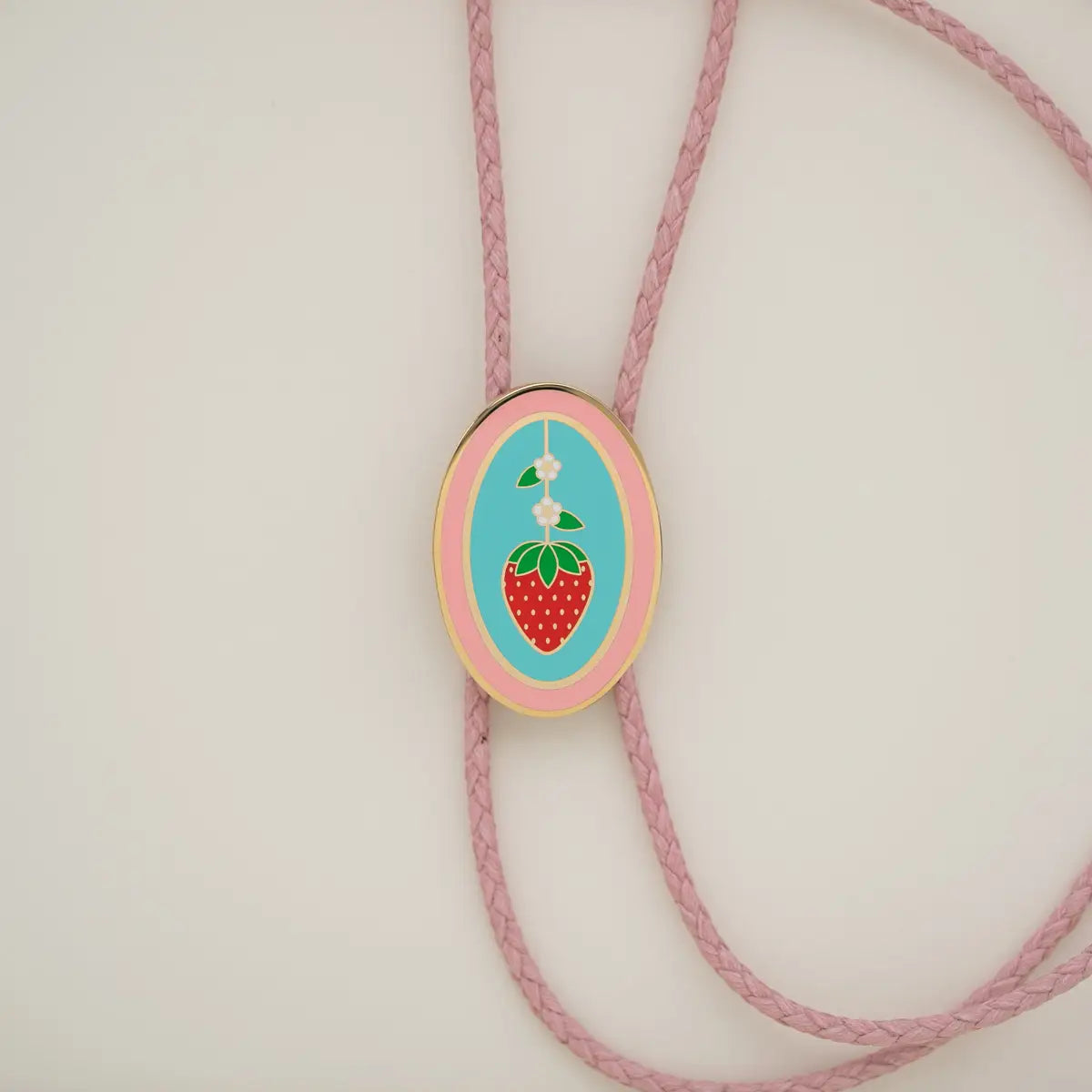 Strawberry Bolo Tie